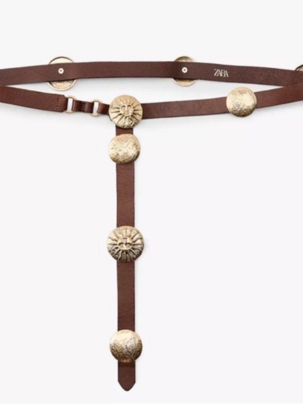 Zara Gold Sun Concho Leather
Brown Western Southwest Festival
Bohemian Medallion